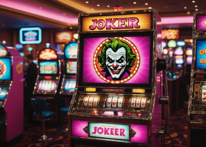 Machine à sous Pink Joker : design rétro et gains attractifs